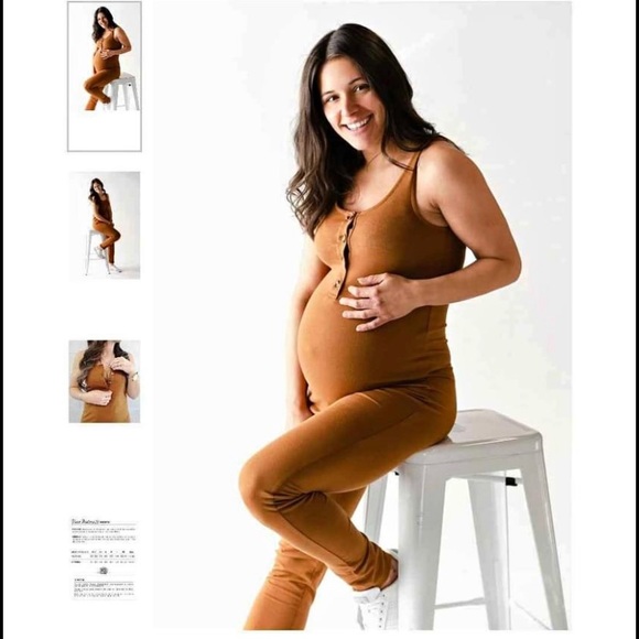Jumpsuit Caramel Rose Maternité - Picture 1 of 2